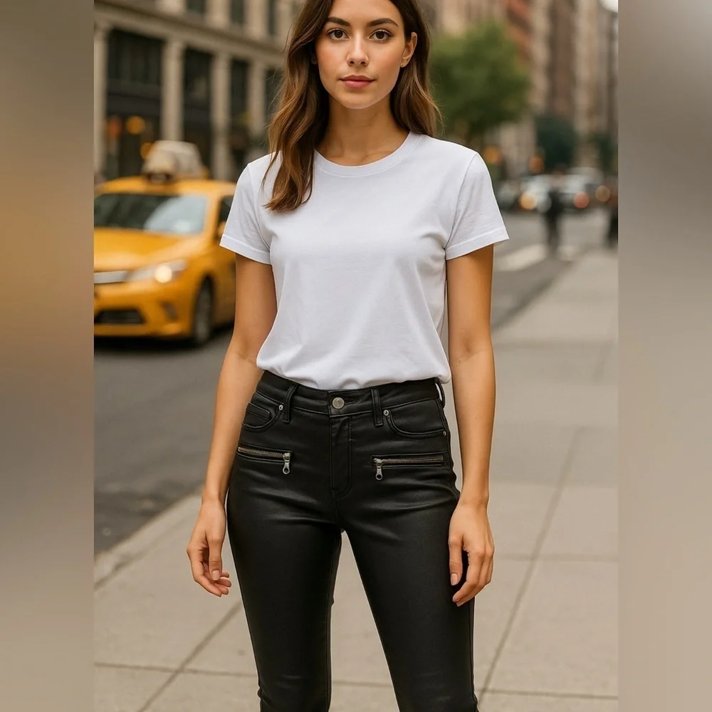 LOFT Modern Skinny Black Jeans NWT